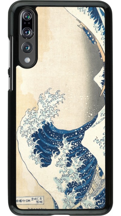 Coque Huawei P20 Pro - Tableau art - La Grande Vague de Kanagawa - Hokusai