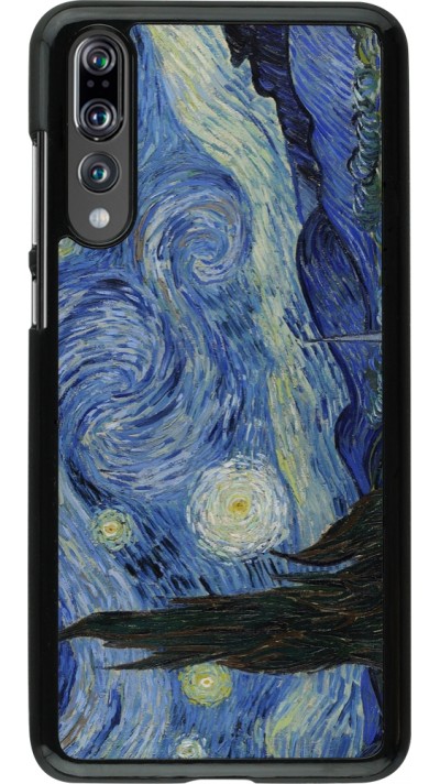 Coque Huawei P20 Pro - Tableau art - La Nuit étoilée - Van Gogh