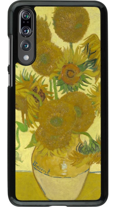 Coque Huawei P20 Pro - Tableau art - Les Tournesols - Van Gogh