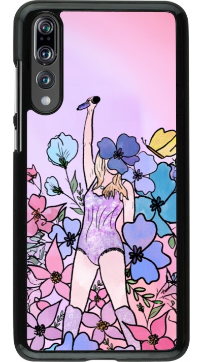 Huawei P20 Pro Case Hülle - Taylor Swift Sketch - Pink