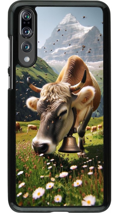Coque Huawei P20 Pro - Vache montagne Valais