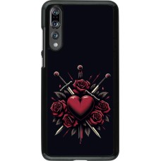 Huawei P20 Pro Case Hülle - Valentine 2024 gothic love