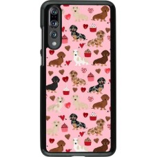 Huawei P20 Pro Case Hülle - Valentine 2024 puppy love