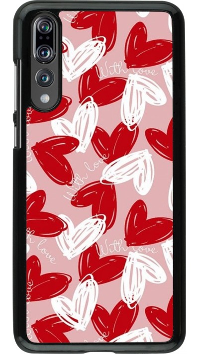 Coque Huawei P20 Pro - Valentine 2024 with love heart