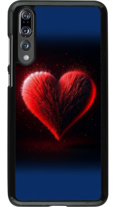 Coque Huawei P20 Pro - Valentine 2025 coeur rouge