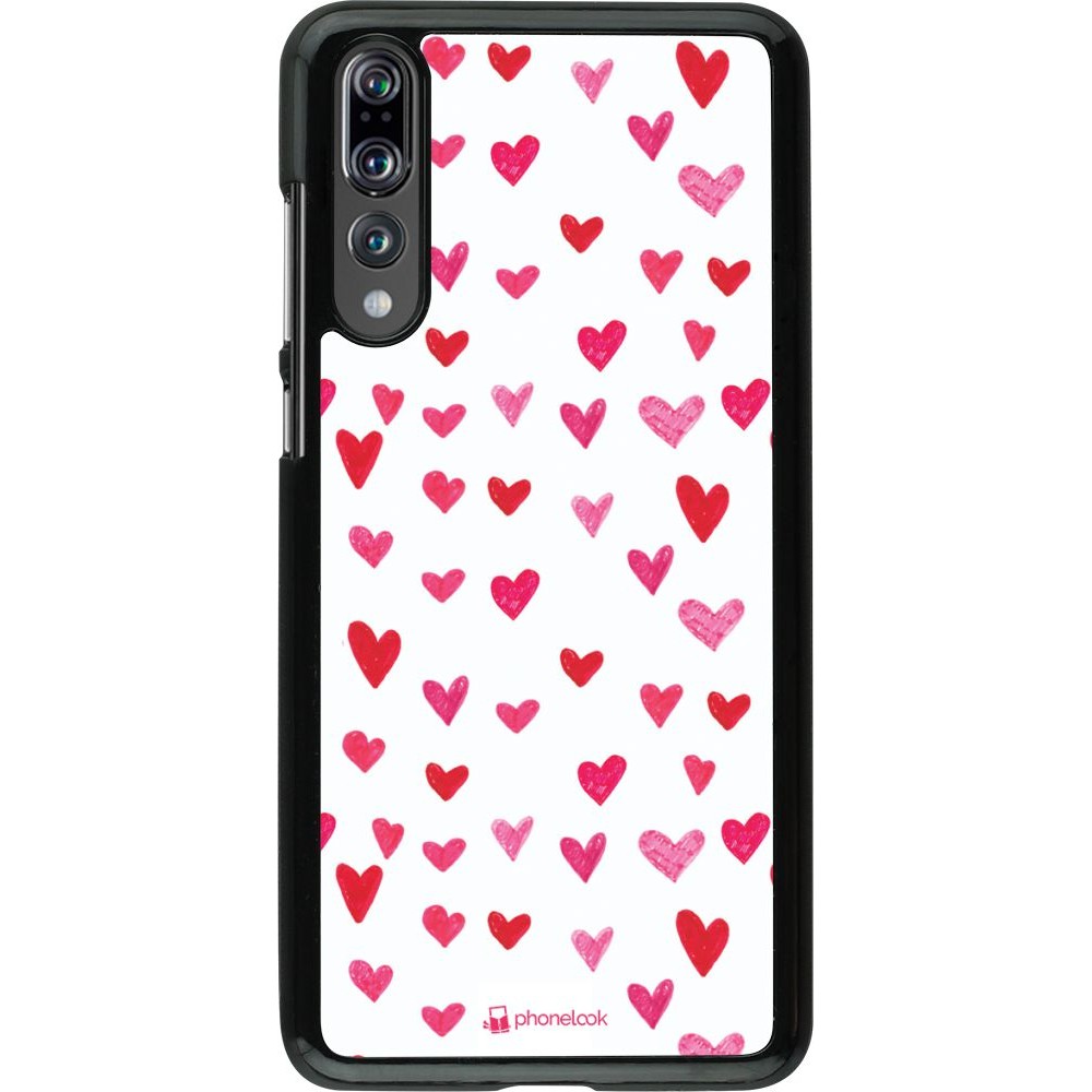 Coque Huawei P20 Pro - Valentine 2022 Many pink hearts