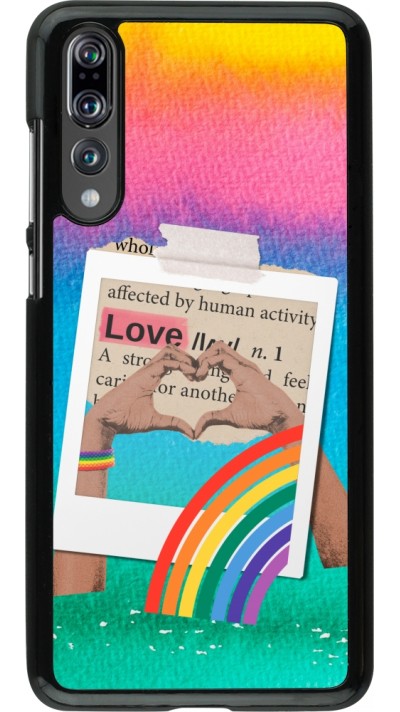 Coque Huawei P20 Pro - Valentine 2023 love is for everyone