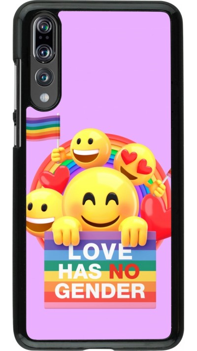 Coque Huawei P20 Pro - Valentine 2023 love has no gender