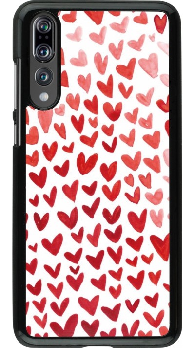 Coque Huawei P20 Pro - Valentine 2023 multiple red hearts