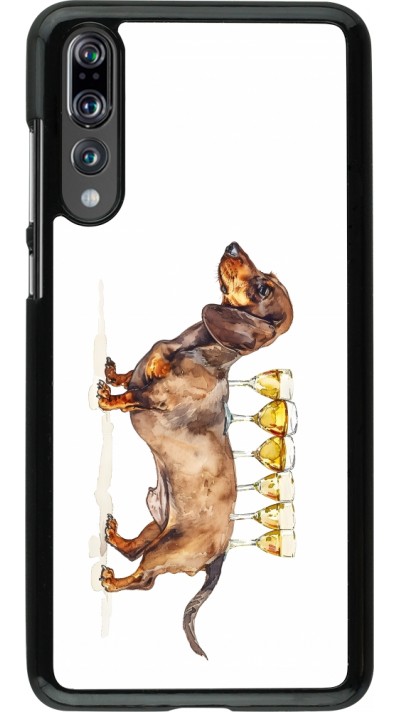 Coque Huawei P20 Pro - Wine Teckel