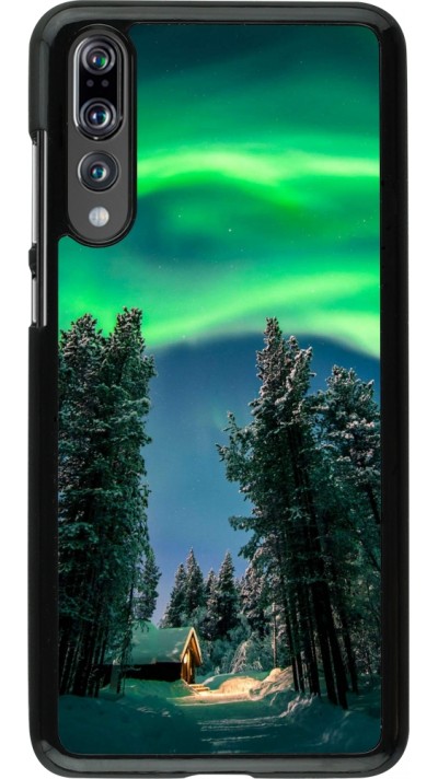 Huawei P20 Pro Case Hülle - Winter 22 Northern Lights