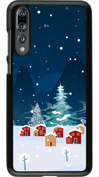 Coque Huawei P20 Pro - Winter 22 Small Town
