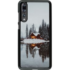 Coque Huawei P20 Pro - Winter 25 Winter house forest afternoon