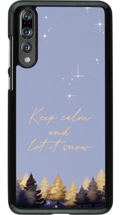 Coque Huawei P20 Pro - Winter 25 Winter illustration of trees