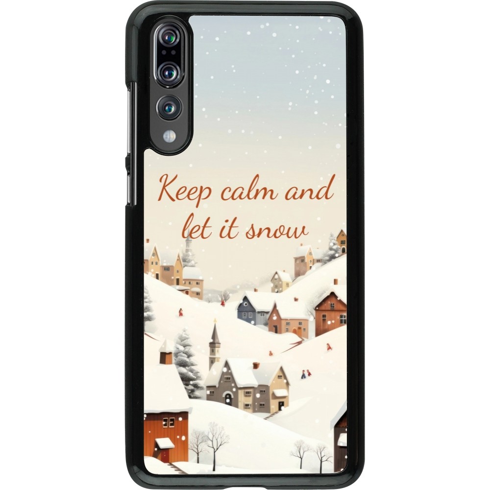 Coque Huawei P20 Pro - Winter 25 Winter Keep calm and let it snow