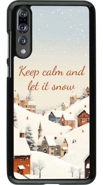 Coque Huawei P20 Pro - Winter 25 Winter Keep calm and let it snow