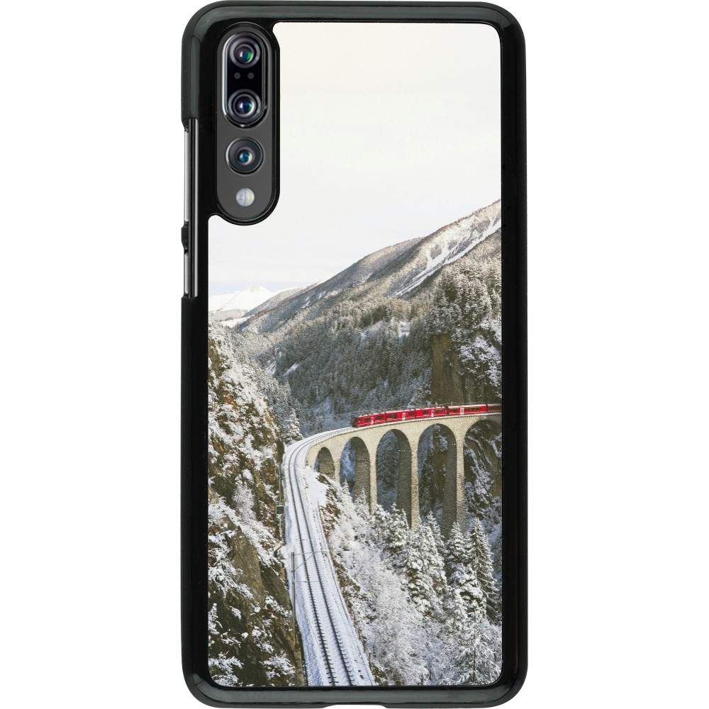 Coque Huawei P20 Pro - Winter 25 Winter polar express
