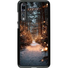 Coque Huawei P20 Pro - Winter 25 Winter snowy road