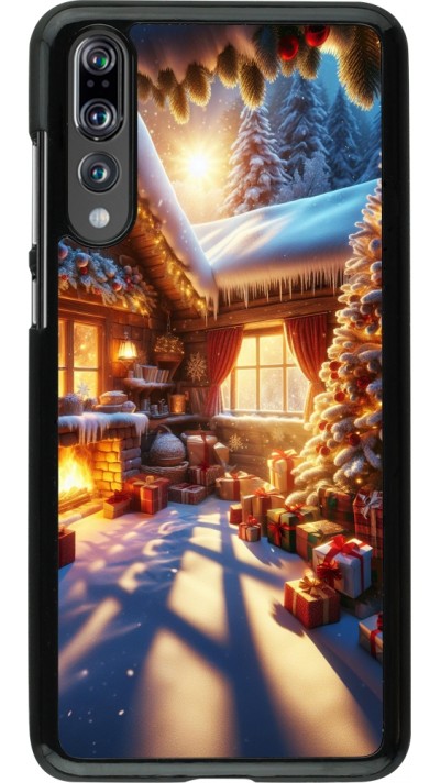 Coque Huawei P20 Pro - Noël Chalet Féerie