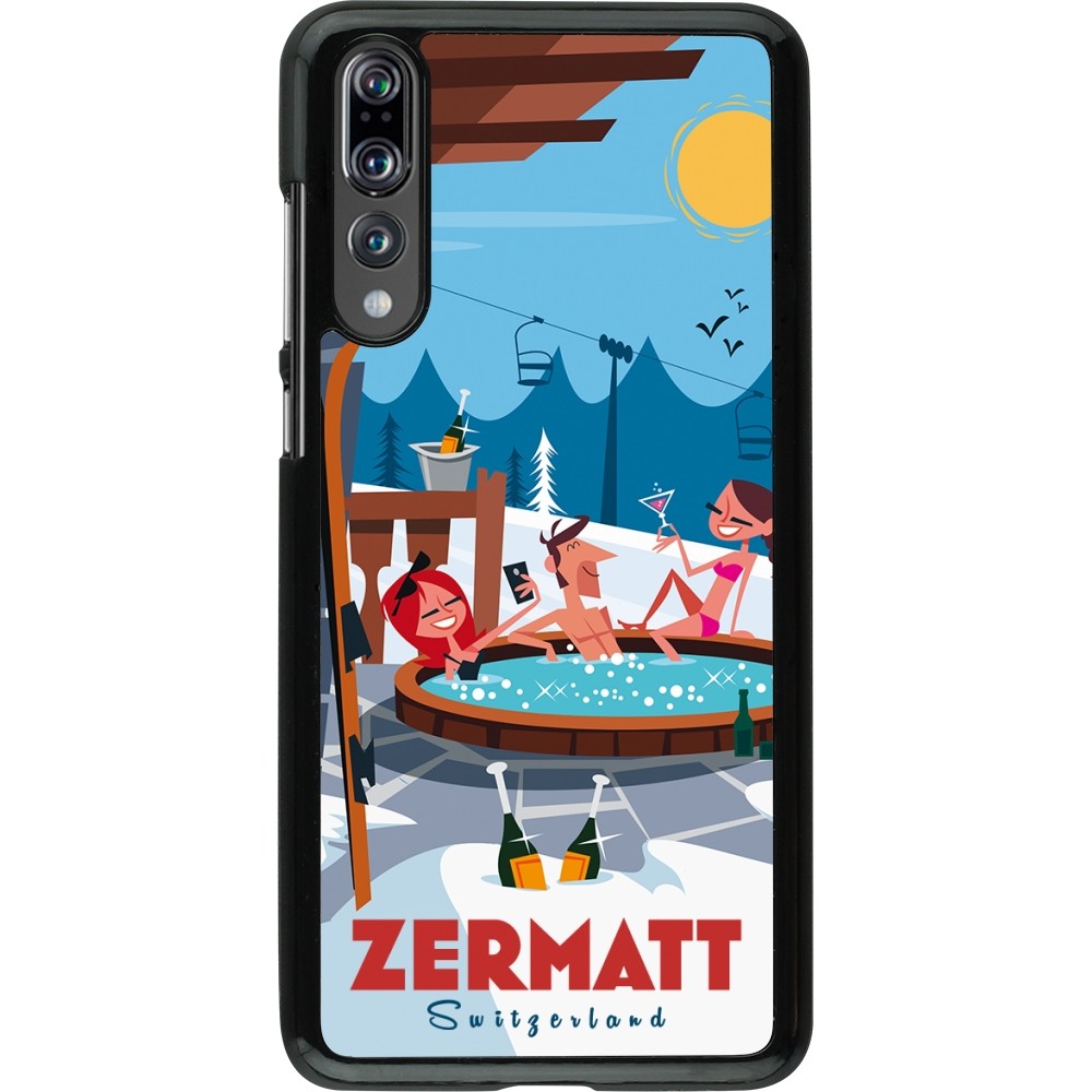 Coque Huawei P20 Pro - Zermatt Mountain Jacuzzi