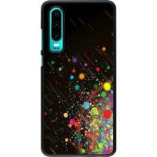 Coque Huawei P30 - Abstract bubule lines