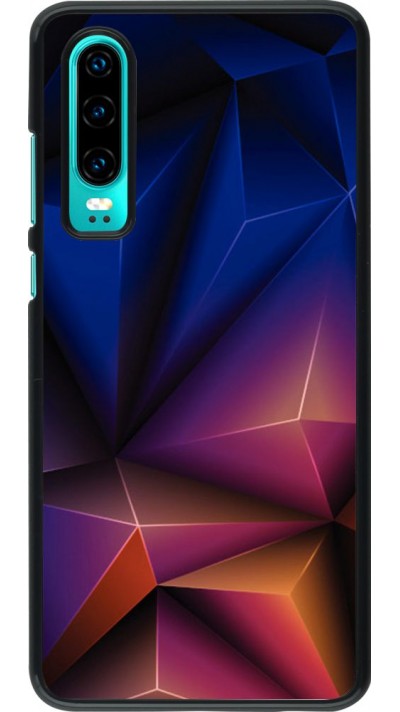Coque Huawei P30 - Abstract Triangles 