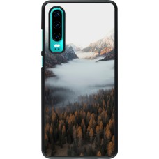Huawei P30 Case Hülle - Autumn 22 forest lanscape
