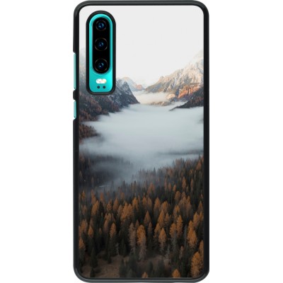 Huawei P30 Case Hülle - Autumn 22 forest lanscape