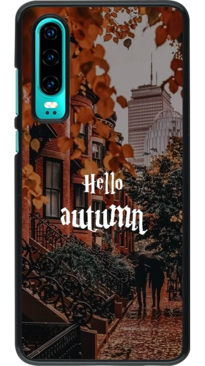 Huawei P30 Case Hülle - Autumn 25 Hello autumn