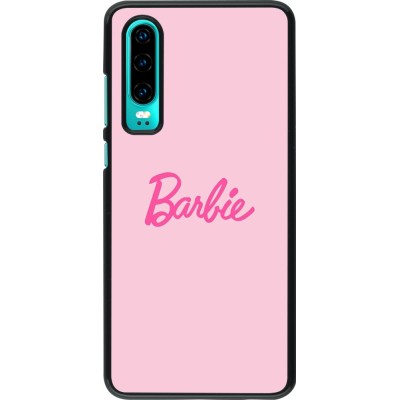 Huawei P30 Case Hülle - Barbie Text