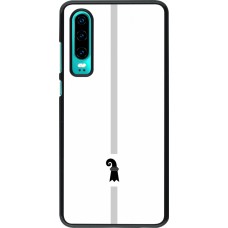 Huawei P30 Case Hülle - Kanton BS weiss
