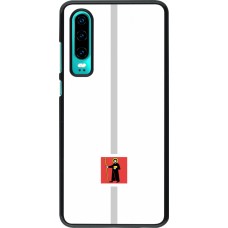 Huawei P30 Case Hülle - Kanton GL weiss