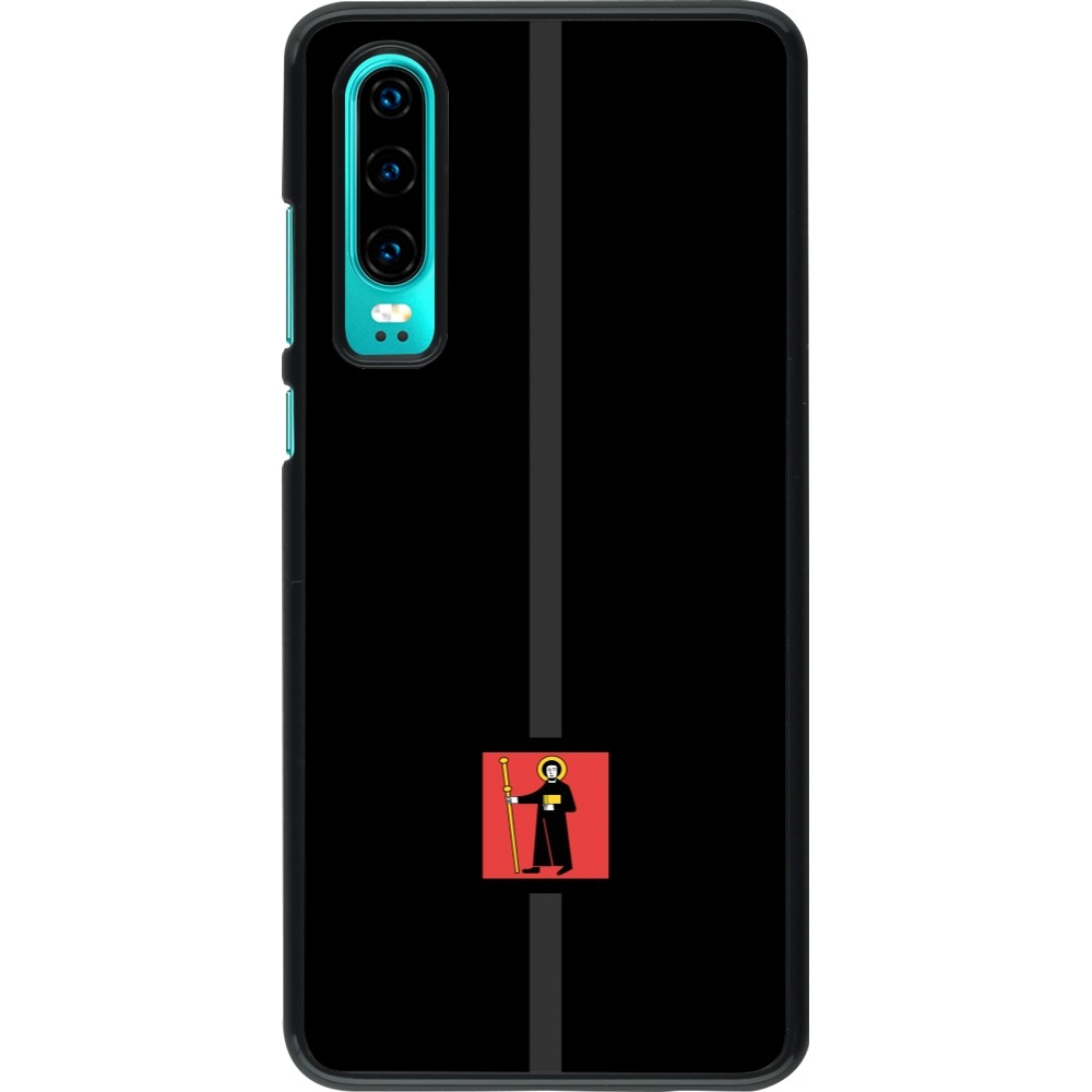 Coque Huawei P30 - Canton GL noir