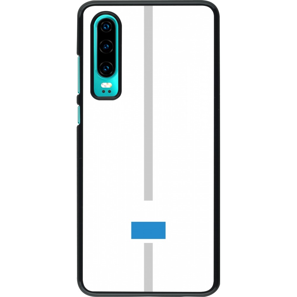 Huawei P30 Case Hülle - Kanton LU weiss