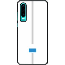 Huawei P30 Case Hülle - Kanton LU weiss