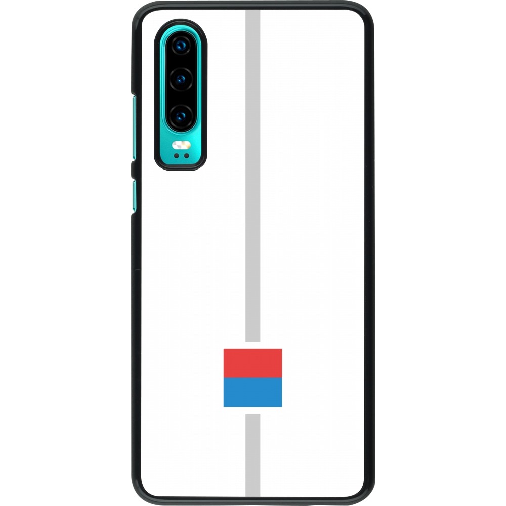 Huawei P30 Case Hülle - Kanton TI weiss