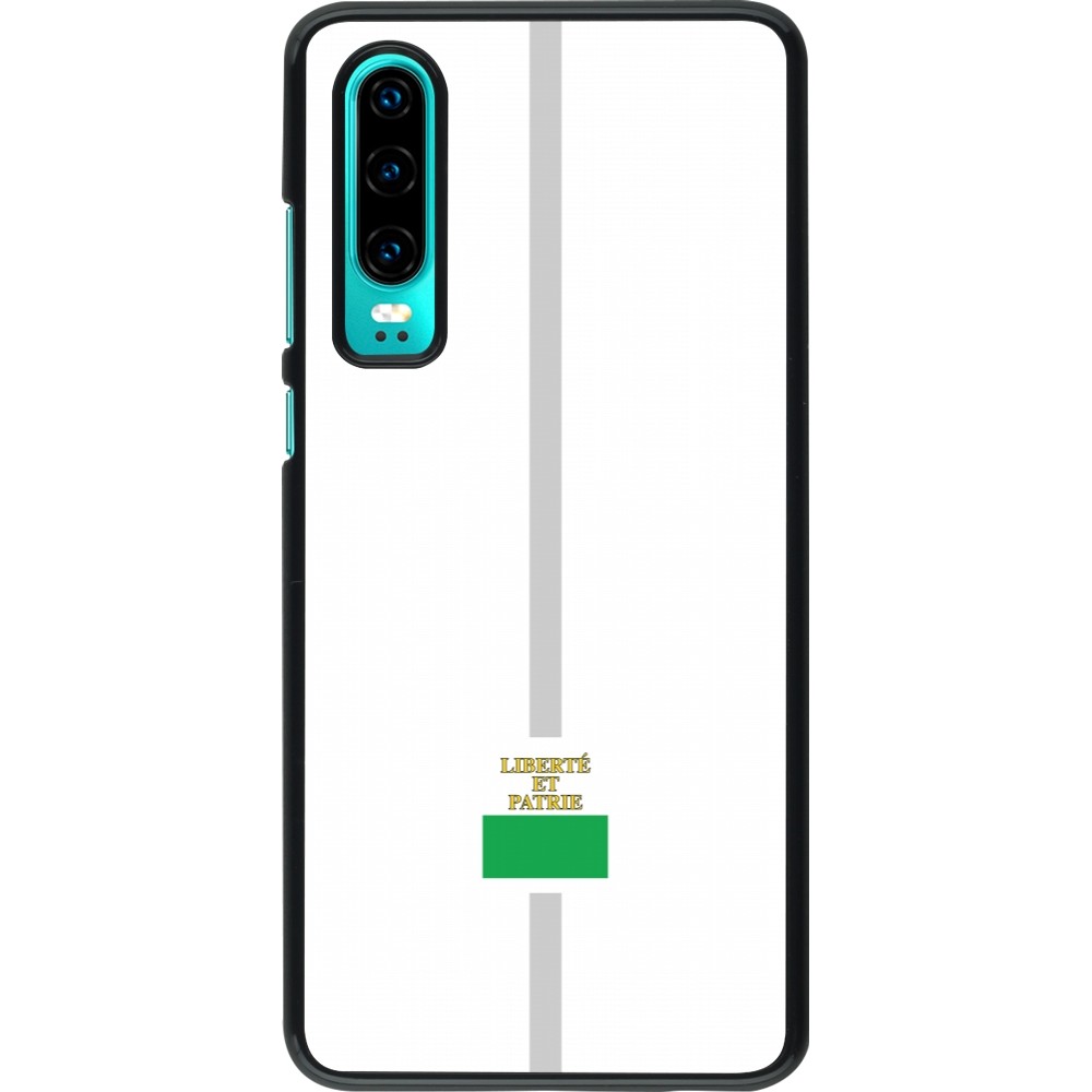 Huawei P30 Case Hülle - Kanton VD weiss