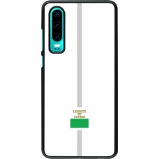 Huawei P30 Case Hülle - Kanton VD weiss