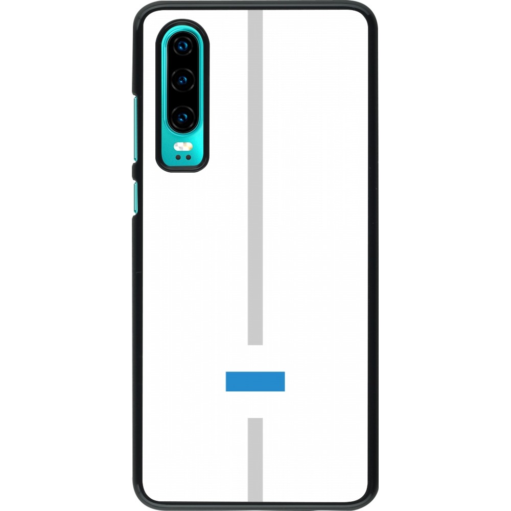Huawei P30 Case Hülle - Kanton ZG weiss