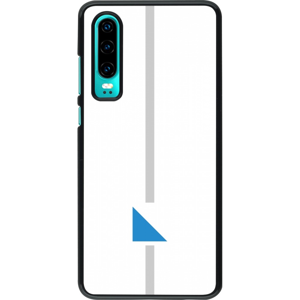 Coque Huawei P30 - Canton ZH blanc