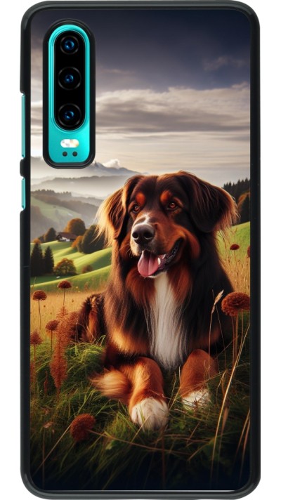 Coque Huawei P30 - Chien Campagne Suisse
