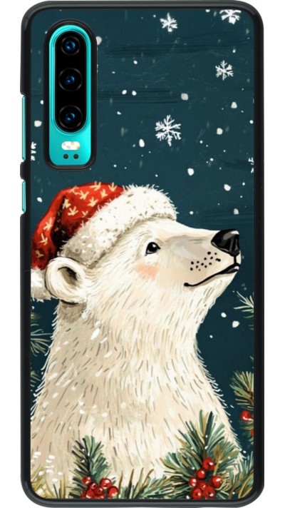 Huawei P30 Case Hülle - Christmas 25 Bear