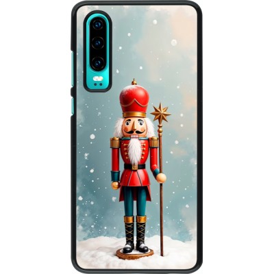 Huawei P30 Case Hülle - Christmas 25 Nutcracker Snow