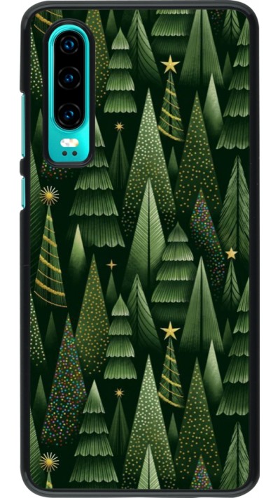 Coque Huawei P30 - Christmas 25 Pattern Xmas Tree