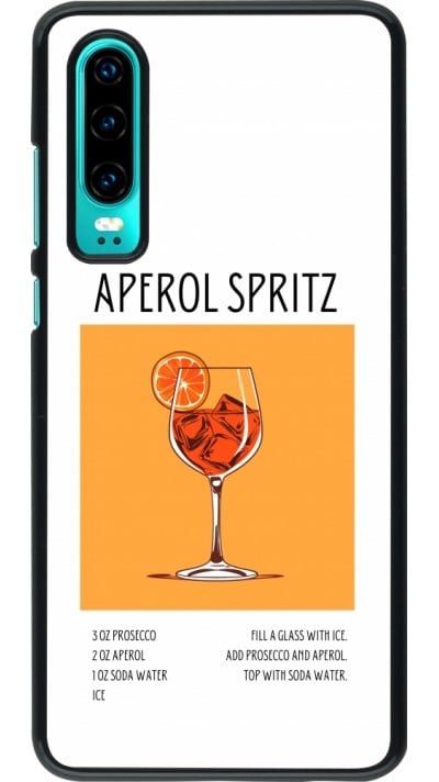 Coque Huawei P30 - Cocktail recette Aperol Spritz