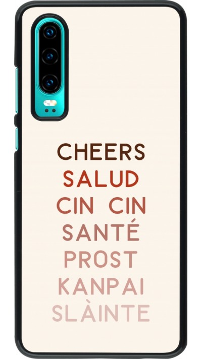 Huawei P30 Case Hülle - Cocktail Cheers Salud