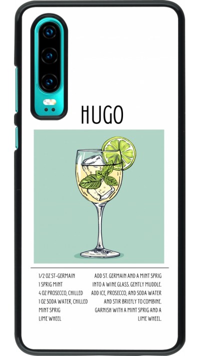 Coque Huawei P30 - Cocktail recette Hugo