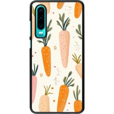 Huawei P30 Case Hülle - Easter 2026 Illustration carrots