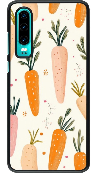 Huawei P30 Case Hülle - Easter 2026 Illustration carrots