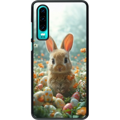 Coque Huawei P30 - Easter 2026 Rabbit in the garden
